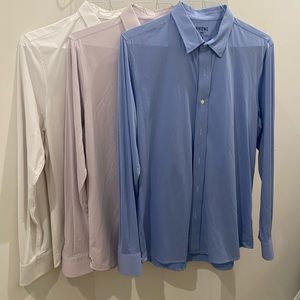 Set of 3 L Rhone Commuter button down shirts